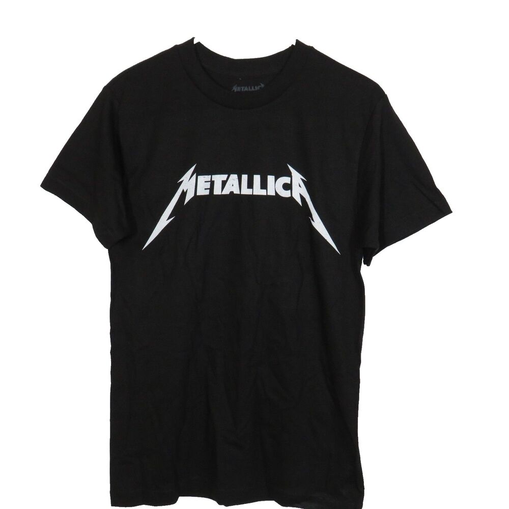 Metallica Black Cotton Tee Unisex Adult Size Medium